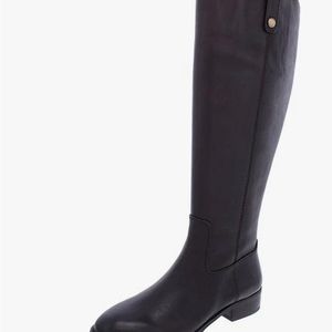 INC Womens Fawne Brown Leather Tall Riding Boots Shoes 9 M